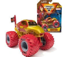 Monster Jam Auto Monster Truck Marvel serijos 2 transporto priemonė Iron Man 1:64