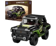 Almarina Pantasy statybiniai blokai G-Patton XT transporto priemonė 1:24 automobilis 16,8 cm 323 elementai