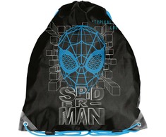 Maišelis sportinei aprangai Paso Žmogus Voras (Spiderman) SP23AA-712, juodas/mėlynas