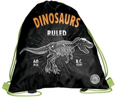Maišelis szkolny na obuwie Paso dinozaur T-Rex dla chłopca workoplecak w-f