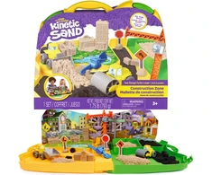 Piasek kinetyczny Plac Budowy Kinetic Sand 793g + priedai