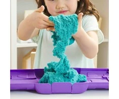 Spin Master Kinetic Sand Castle Case – Žalias (6068384)