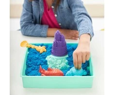 Spin Master Kinetic Sand - Rinkinys Piaskownica mėlyna