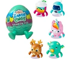 Almarina RAINBOW Pinata SmashLings atsitiktinė Smashlings figūrėlė vaivorykštės ankšties kiaušinyje