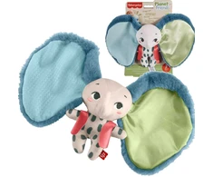 Mattel Fisher Price Sensory Elephant Cuddly Toy - Big Ears ZA6044