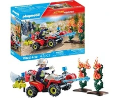 Playmobil - Ugniagesių keturratis (71825)