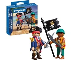 Playmobil Duo Pack Rinkinys 2 figurki piratów i priedai 15 dalys