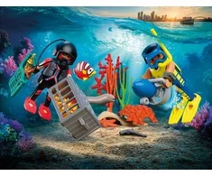 Konstruktorius Playmobil Policijos naras su lobiu (72078)