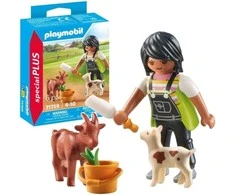 Konstruktorius Playmobil Girl with Goats 71759