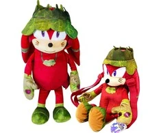 Pliušinė talismano kuprinė Sonic Prime Knuckles