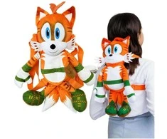 Pliušinė talismano kuprinė Sonic Prime Tails