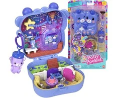 Mattel Polly Pocket Core Compact Mėlyna-Beary Besties