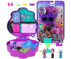 Mattel POLLY POCKET MONSTER HIGH tematikos pramogų rinkinys (HVV58)