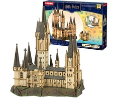 PPuremind Harry Potter Sulankstomas medinis modelis Hogsmito pastatas Astronomijos bokštas 3D dėlionė DIY