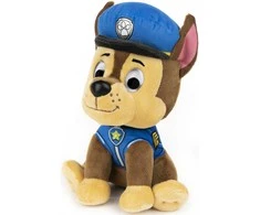 Paw Patrol Chase mielas talismanas šuo minkštas pliušinis žaislas 15 cm Gund Spin Master