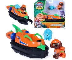 Spin Master Paw Patrol Dino Movie Zuma Dino gelbėjimo skraidyklė 17 cm + Dino Movie figūrėlės