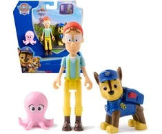 Paw Patrol 3 figūrėlių rinkinys Kapitono Turboto aštuonkojo nuotykių įlankoje