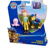 Paw Patrol 3 figūrėlių rinkinys Kapitono Turboto aštuonkojo nuotykių įlankoje