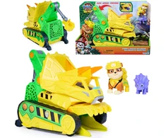 Spin Master Psi Patrol Film Dino Rubble Buldozeris 23 Cm Chomp &amp; Rescue + Figurki
