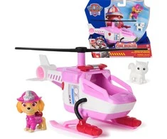„Pat Patrol“ ugniagesių gelbėjimo sraigtasparnis „Skye Chopper“ + figūrėlė