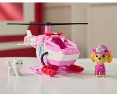 „Pat Patrol“ ugniagesių gelbėjimo sraigtasparnis „Skye Chopper“ + figūrėlė