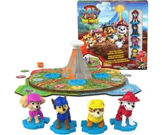 Sm Games Puzzles Psi Patrol i Dinozaury Gra planszowa Dino Movie Wulkan