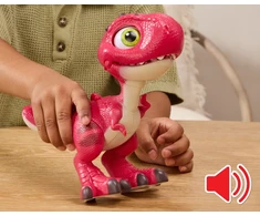 Psi Patrol i dinozaury komplektas Interaktywna figurka dinozaur Rhubarb + Marshall i priedai