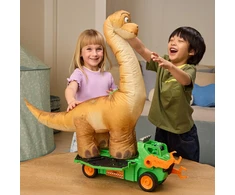 Spin Master Psi Patrol I Dinozaury Megasaurus Dino Nadmuchiwany Vehicle 76 Cm + Rocky Važiuoklė Figūrėlė