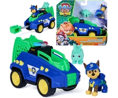Spin Master Psi Patrol i dinozaury Važiuoklė Dino Rescue Cruiser 15 Cm + figurki Dino Movie