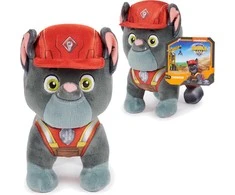 Paw Patrol talismanas Charger pliušinis Rubble ir jo įgula 19 cm
