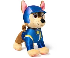 Paw Patrol gelbėjimo ratukai Chase pliušinis žaislas minkštas mielas šuo 23 cm