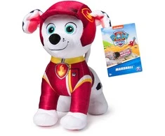 Paw Patrol gelbėjimo ratukų talismanas Marshall pliušinis minkštas žaislas šuo 21 cm