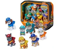 Žaislinių figurėlių rinkinys Spin Master PAW Patrol Rubble&amp;Crew, 7 vnt.