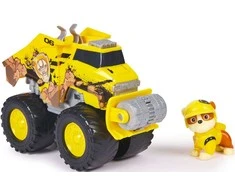 Paw Patrol griuvėsių gelbėjimo ratai visureigio statybinė transporto priemonė su 6 cm figūra Monster sunkvežimio buldozeris