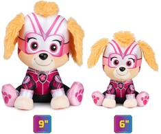 Spin Master Paw Patrol The Mighty Filmas Puikus filmas Talismanas Skye pliušinis žaislas Minkšta Mielas žaislinis šuo 23 cm