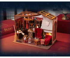 Puremind Harry Potter Sulankstomas medinis modelis scena Pokój Bendra Gryffindor dėlionė 3D DIY