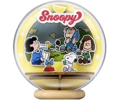 „Puremind“ sulankstomas medinis „Snoopy Peanuts“ kamuoliukų parko pikniko 3D dėlionės modelis