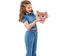 Purse Pets Piniginė augintiniams Purrisma Tigriukas interaktyvi piniginė su akimis ir garsais