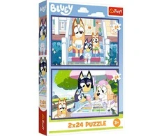 Trefl Dėlionė 2x24 vnt. - Bluey