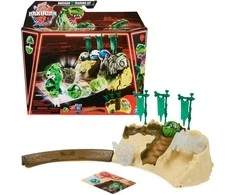 Rinkinys Bakugan Training Set + Figūrėlė Titanium Trox Dino Clan žalia Gra strategiczna