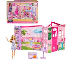 Mattel Rinkinys Barbie Dreamland Weekendowy domek dla lalek komplektas su priedais + lalka