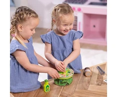 Salotų ruošimo rinkinys vaikams, medžiaginis, 28 elementai Melissa&amp;Doug