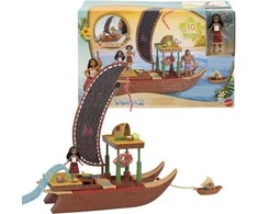 Mattel „Disney Vaiana 2“ – nuotykių kanoja su mini lėle (JBT78)