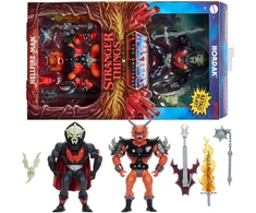 Filmo figūrėlių rinkinys Crossover Hordak ir Hellfire-Man Masters of the Universe Origins x Stranger Things