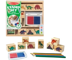 Dėlionė MELISSA &amp; DOUG playset Dinosaur Stamp Set