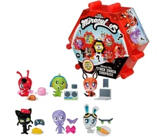 Rinkinys Miraculous Biedronka i Juodas Kot Shack Stack Surprise Mini Domek su Figurką Kwami i Akcesoriami