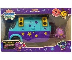 Almarina Pinata SmashLings Pinata vakarėlių autobuso rinkinys + 4 figūrėlės