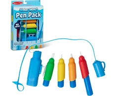 Vandeninių rašiklių ir purkštuvo rinkinys Vanduo WOW! Pen Pack 4 vnt.