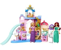 Mattel Princesės rinkinys Disney Gyvūnų rūmai pasakų draugų pasaulis virš vandens ir sausumoje