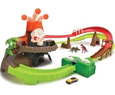 Kaukolės ugnikalnio trasos rinkinys, automobilių trasa Skull, ugnikalnio trasa + transporto priemonių priedai